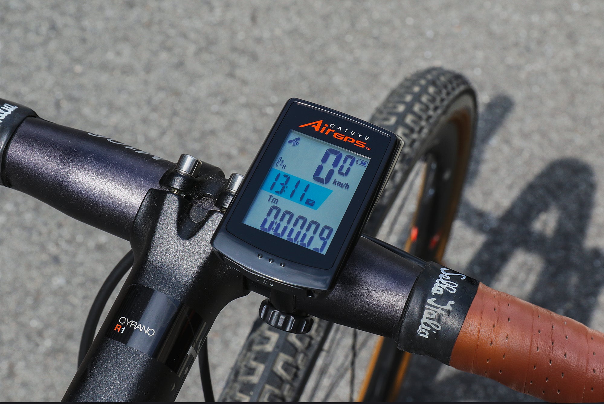 AirGPS Sensorless GPS Cycling Computer with Glonass